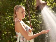 Busty UK Glamour Babe Danielle Maye HOT closeup Masturbation! 1/16