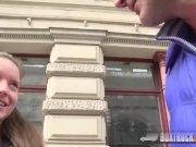 Anita Bellini sucks the model agent 1/16