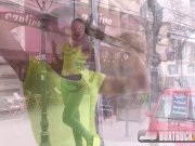 Anita Bellini sucks the model agent 4/16