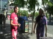 He picks up old granny on the street 1/16