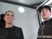 Kira Queen’s giving a footjob in public 2/16