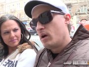 Beautiful Simony Diamond sucks a big cock while cheating her boyfriend 2/16