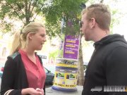 Hot Vivien Blonde gives a blowjob 2/16