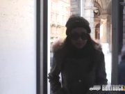 Amazing Nomi Malone gets a facial in public 2/16