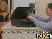 Female Agent Sexy agent gets licked to orgasm after fucking technician 2/16