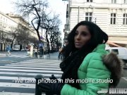 Hot Ria Rodrigez gives an intense blowjob to a stranger 2/16