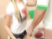 Blonde Teen Awesome Fuck 3/16