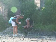 She looks cute while preparing for the shooting 10/16