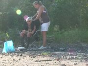 She looks cute while preparing for the shooting 15/16