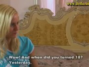 Cute virgin Alberta enjoys big cock 2/16