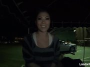 London shows her natural titties 2/16