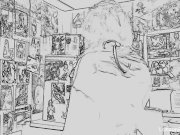 London shows her natural titties 5/16