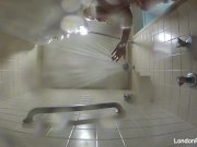 London shows her natural titties 9/16