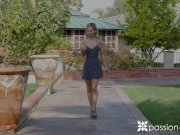 PASSION-HD Petite blonde Bella Rose fucks tennis instructor 1/16