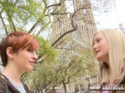 Hot Lesbians Caomei Bala and Sicilia Share a Vibrator until they Cum 3/16