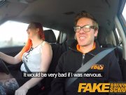 Fake Driving School Tattooed redhead craves instructors big cock and cum 6/16