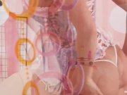 Britney Amber plays with a vibrator 1/16