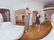 VIRTUAL TABOO - Horny Lesbian Sisters Playing with Dildo 1/16