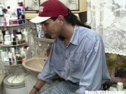 Horny Brunette Mom In A Bathtub Fuck 3/16