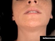 Freckled Face Princess Its Cleo Teases You Nude In Her Bed! 15/16