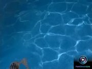 Sexy Barbara Voice hardcore sex beside the pool 1/16