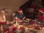 Santa Fucks Teen Helpers Spanks their ass and fucks pussy like crazy 2/16