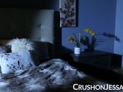 CrushGirls - Jessa Rhodes masturbates in bed 1/16