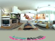 VRHUSH Horny Abella Danger lays down and takes Charles cock 4/16