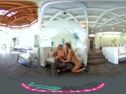 VRHUSH Hot blonde chick Chloe Amour takes a hard cock ride 6/16