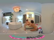 VRHUSH Big boobs Darcie Dolce and Tara Morgan lesbian time 12/16