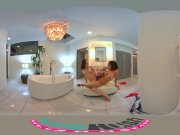 VRHUSH Big boobs Darcie Dolce and Tara Morgan lesbian time 13/16