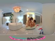 VRHUSH Big boobs Darcie Dolce and Tara Morgan lesbian time 16/16