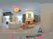 VRHUSH Big boobs Darcie Dolce and Tara Morgan lesbian time 7/16