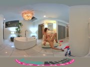 VRHUSH Big boobs Darcie Dolce and Tara Morgan lesbian time 9/16