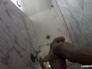 London Keyes takes a  shower 4/16