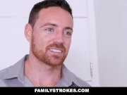 FamilyStrokes- Teen Tries Lingerie For Stepdad 4/16