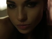 Gorgeous brunette beauty in black lingerie 15/16