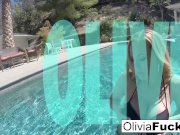 Olivia Austin plays with her pussy 6/16