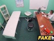 Fake Hospital Petite blonde Czech patient health test ends with hot wet sex 6/16