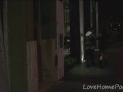 Buff stud gets teased by two cuties 15/16