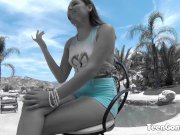 TEENGONZO Teen Zoey Foxx fucked hard outdoor in all poses 6/16