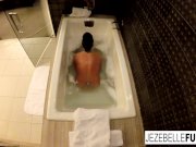 Jezebelle Bond taking a bath 10/16