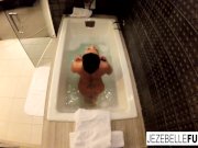 Jezebelle Bond taking a bath 11/16