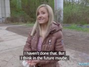 Public Agent Blonde runs from Police after fucking outdoors 6/16