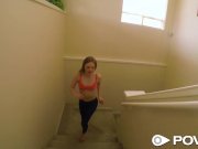 POVD Big dick fuck and creampie with tiny Lana Carter 2/16