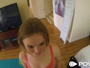 POVD Big dick fuck and creampie with tiny Lana Carter 4/16