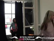 Lexidona - Hot babe Lexi Dona and Gina Gerson suck cock and play together 7/16