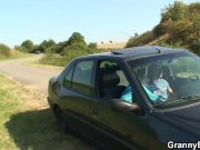 Fucking 80 years old granny roadside 7/16