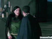 Carla Cox ass fucked threesome with her besty Jasmina 5/16