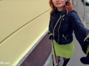 Jeny Smith public nudity on the road 3/16